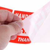FungLam 3" X 5" Fragile Handle with Care Warning Stickers for Shipping and Packing - 500 Permanent Adhesive Labels Per Roll