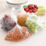 FungLam 16" X 20" Plastic Produce Bag on a Roll, Clear Food Storage Bags for Bread Fruits Vegetable, 350 Bags/Roll
