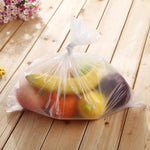 FungLam 14" X 20" Plastic Produce Bag on a Roll, Clear Food Storage Bags for Bread Fruits Vegetable, 350 Bags/Roll
